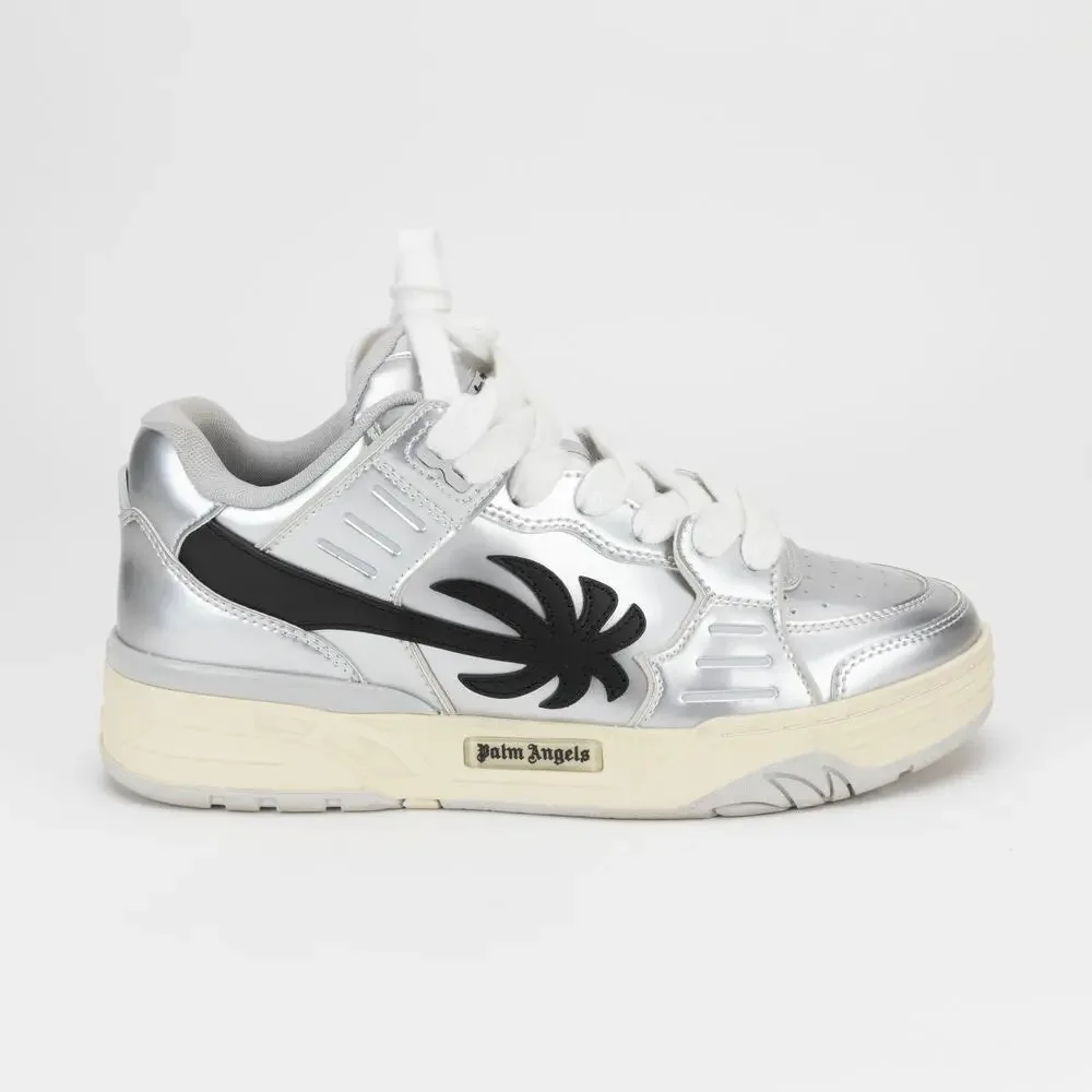 Palm Angels Men Venice Low Top Sneakers Gray Size 9 US/ 42 EU (Store Display)
